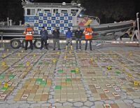 La Armada Nacional incautó 1.3 toneladas de cocaína en Nariño