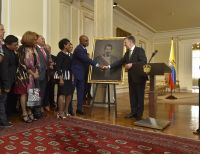 “Pintura de primer presidente negro en Palacio de Nariño reivindica a la población afrocolombiana”: Minambiente Luis Gilberto Murillo