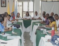 La Alcaldesa Encargada de Buenaventura sostuvo reunión con los miembros del Comité Ejecutivo del Paro Cívico