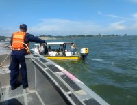 En Tumaco fueron rescatadas 19 personas en embarcación a la deriva
