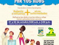 Vacunas contra el Sarampión y Rubéola se seguirán aplicando en Buenaventura