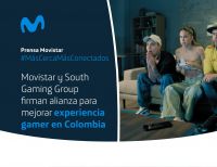 Movistar y South Gaming Group firman alianza para mejorar experiencia gamer en Colombia